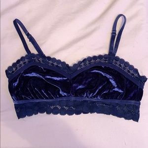 Aerie Velvet Bralette